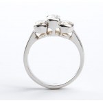 Trilogy diamond ring