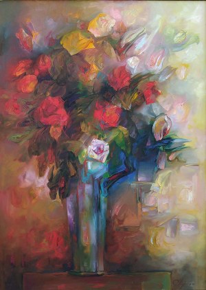 Zdzisław Constantin Majrowski-Meyro (ur. 1952), Kwiaty IX, 2013