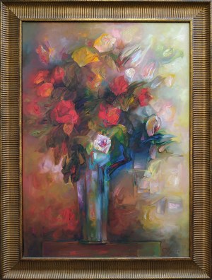 Zdzisław Constantin Majrowski-Meyro (ur. 1952), Kwiaty IX, 2013