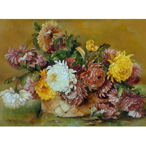 Jadwiga Katarzyna Suder, Chrysanthemums, 2014