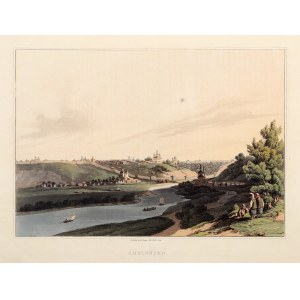 SMOLEŃSK. Panorama miasta; wyd. T. Bensley dla R. Bowyera, 1815.