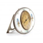 Doxa Watch Co., Doxa Watch Co. Art Déco strieborné a smaltované stolové hodiny