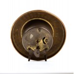 Art Déco table clock with enamels