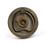 Art Déco table clock with enamels