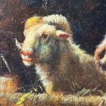 E. CERRONE, Goats and an Ox - Eduardo Cerrone (1935 - 2010)