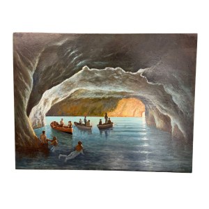 UNIDENTIFIED SIGNATURE, The Blue Grotto in Capri