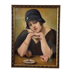 UNIDENTIFIED SIGNATURE, Portrait of a Woman