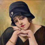 UNIDENTIFIED SIGNATURE, Portrait of a Woman