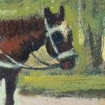 Giovanni Prassi, Carriage with a horse - Giovanni Prassi (1945)