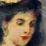 UNIDENTIFIED SIGNATURE, Portrait of an Oriental Woman