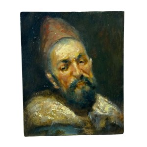 ANONIMO, Portrait of a man in the Impressionist style