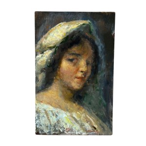 ANONIMO, Portrait of a woman in the Impressionist style