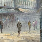 Caroline C. Burnett, Parisian Street - Caroline C. Burnett (1877 - 1950)