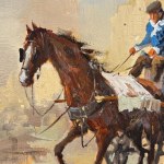 UNIDENTIFIED ARTIST, Road with Carriage