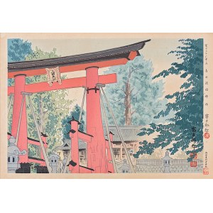 Tomikichirō Tokuriki (1902-2000), Yoshida Sengen Temple, 1939/1940