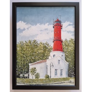 Jerzy Okon, Lighthouse at Rozewie, 2024