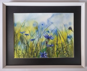 Anna Lenart, Cornflower, 2024
