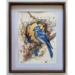 Anna Lenart, Blauer Vogel, 2024
