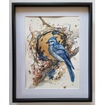 Anna Lenart, Blauer Vogel, 2024
