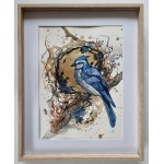 Anna Lenart, Blauer Vogel, 2024