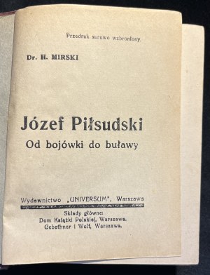 [JÓZEF PIŁSUDSKI] - a collective work; including 