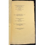 F. WIDY-WIRSKI - Pierwsze Ministerstwo Zdrowia i Opieki społecznej w Rzeczypospolitej [1976]