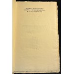 F. WIDY-WIRSKI - Pierwsze Ministerstwo Zdrowia i Opieki społecznej w Rzeczypospolitej [1976]
