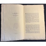 F. WIDY-WIRSKI - Pierwsze Ministerstwo Zdrowia i Opieki społecznej w Rzeczypospolitej [1976]