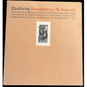 Exlibris od Konstanty M. Sopoćka [1977].