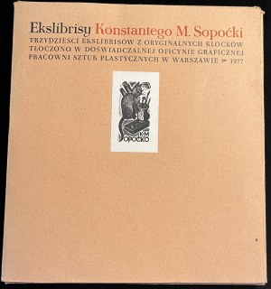 Ekslibrisy Konstantego M. Sopoćki [1977]