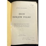 [AUTOGRAF] A. CHOŁONIEWSKI - Duch dějin Polska [1917].