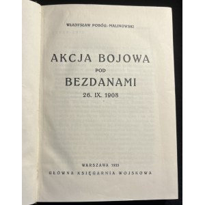 W. POBÓG-MALINOWSKI - Akcja bojowa pod Bezdanami [1933]