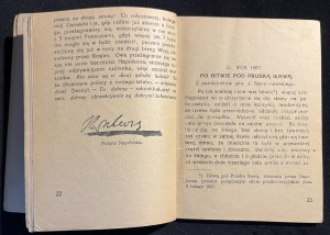 W. TOKARZ, A. CICHOWICZ - Napoleon v příbězích našich vojáků [1921].