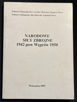 Národní ozbrojené síly: 1942 okres Węgrów 1950 - kolektivní dílo [1993].