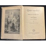 H. SIENKIEWICZ - Qvo Vadis [przedwojenne]
