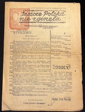 POLAND IS NOT YET LOST... March 1, 1944.