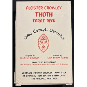TAROT DECK. THOTH - Aleister Crowley [1983].