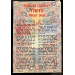TAROT DECK. THOTH - Aleister Crowley [1983].