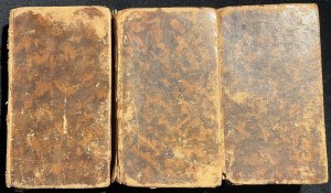 [STARODRUK] PUBLII OVIDII - Nasonis Operum, tomus I-III [in Latin, 1735].