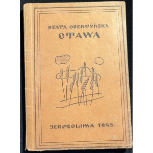 B. OBERTYŃSKA - Otawa [1945].