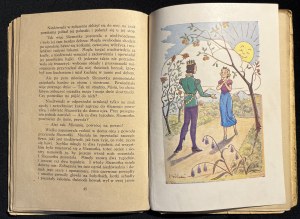 WUJCIO CZESIO - Krásná dívka a kouzelný medvěd, ilustrace: Bilski [3. vyd., 1947].