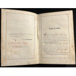 W. SYROKOMLA - Margier. Poème sur l'histoire de la Lituanie [1855].
