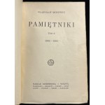 W. MICKIEWICZ - Pamiętniki, tom 1-3 [1926]