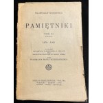 W. MICKIEWICZ - Pamiętniki, tom 1-3 [1926]