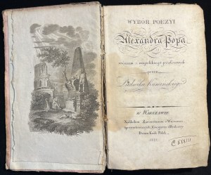 Alexander Pop's Selection of Poetry [1822].