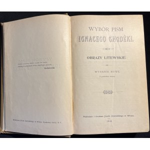 Wybór pism Ignacego Chodźki [1903]