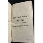 Journal of Laws, č. 90-91, sv. 27 [polsky a rusky, 1841].