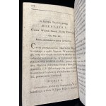 DZIENNIK PRAW. Zbiór postanowień rządu Królestwa Polskiego, dziennik praw nieogłoszonych, tom dodatkowy [1838].