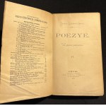 T. LENARTOWICZ - Poezye, tom 1-2 [wyd. pośmiertne, 1895]