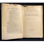 T. LENARTOWICZ - Poezye, tom 1-2 [wyd. pośmiertne, 1895]